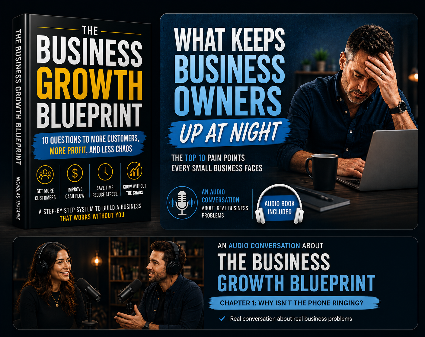 The Business Growth Blueprint book and audio companion